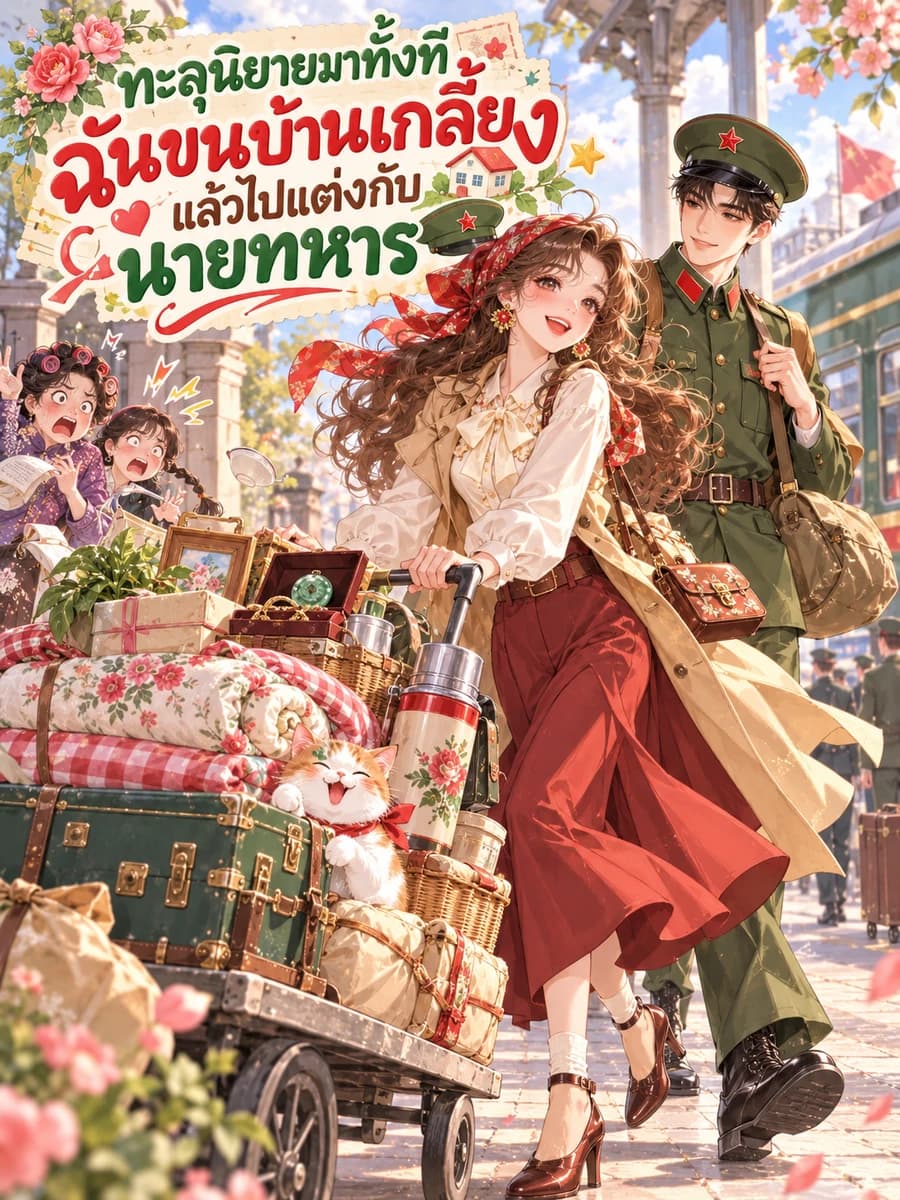 [จบแล้ว]ทะลุนิยายมาทั้งที ฉันขนบ้านเกลี้ยงแล้วไปแต่งกับนายทหาร