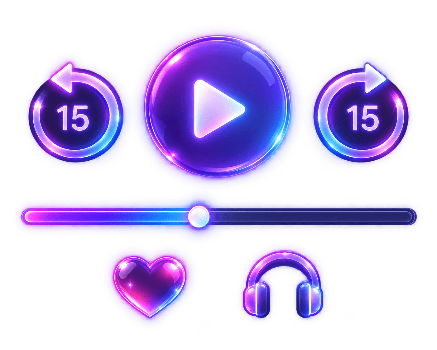 ปุ่มควบคุม MyCast